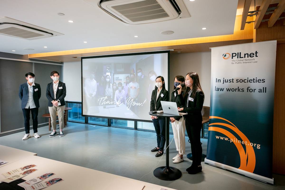 Winning team TransForm delivers their final pitch.