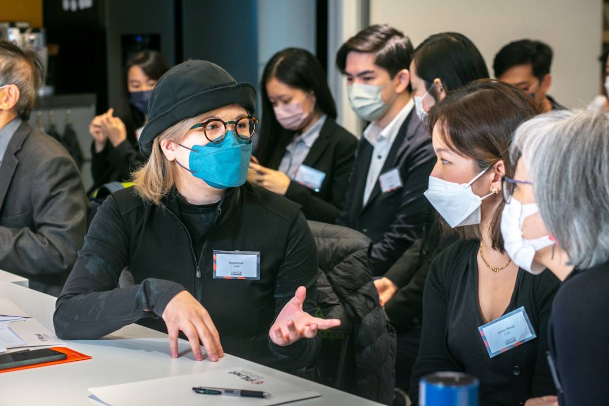 Judging Panel discussion.